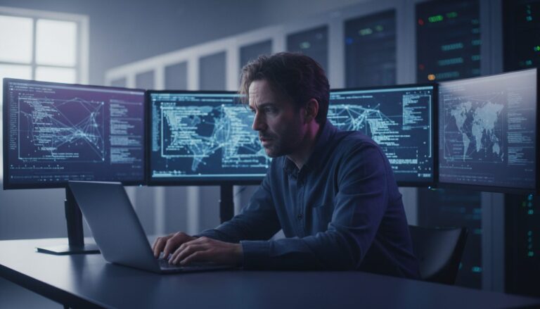 découvrez mythos d’anthropic, l’intelligence artificielle révolutionnaire capable d’identifier les vulnérabilités dans presque tous les ordinateurs mondiaux. une avancée technologique à double tranchant, attention aux risques potentiels.