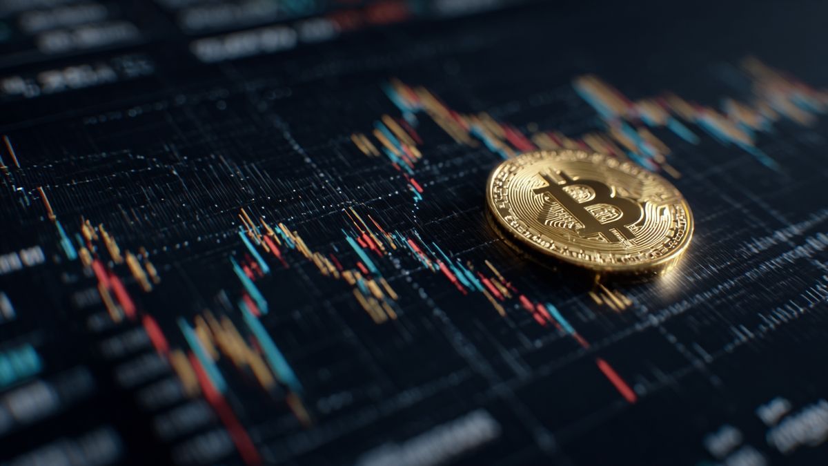 Visual depiction of cryptocurrency market dynamics highlighting Bitcoin and XRP prominently.
