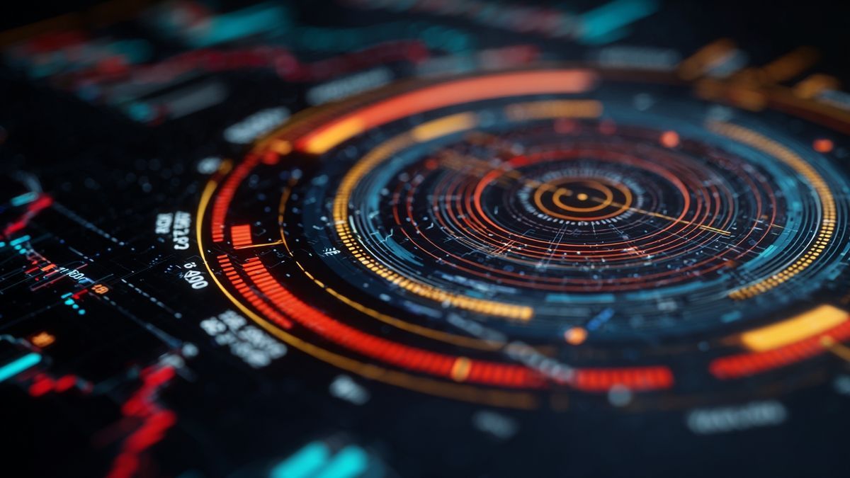 Holographic chart showing detailed cryptocurrency trends highlighting precision and cutting-edge technology.